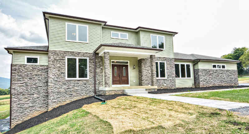 Stonefront Modern Country Home