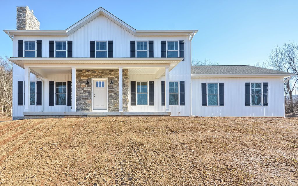 Stone Porch Colonial