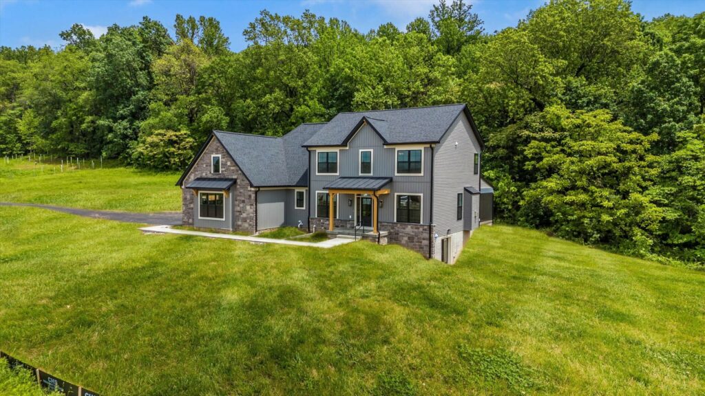 Woodland Stonefront Custom Home