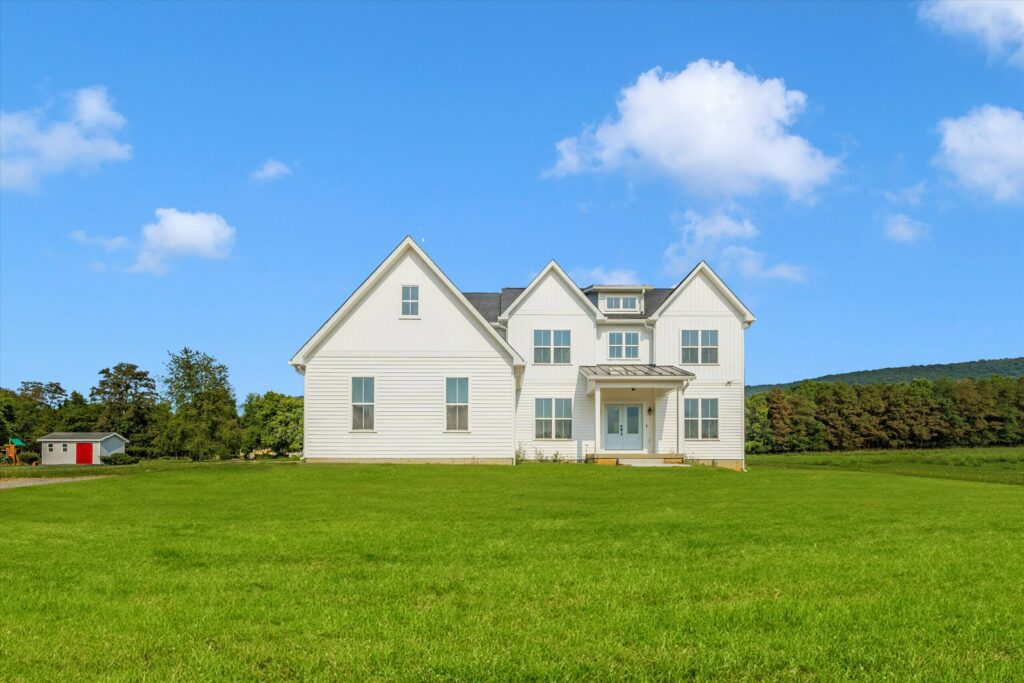 White Country Farmhouse